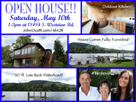 Open House - Big Lake Waterfront Home - Westview Road